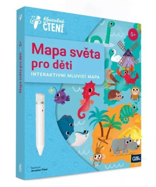 Kouzelné čtení - Mapa světa pro děti