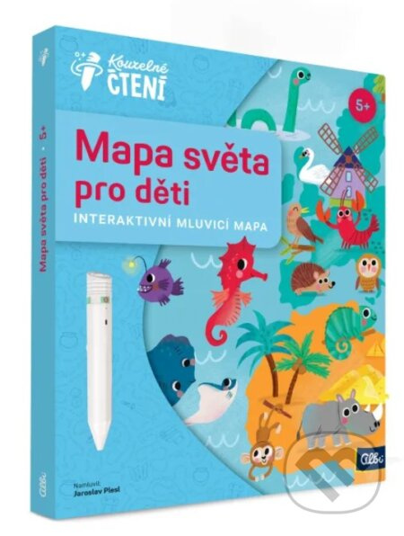 Kouzelné čtení - Mapa světa pro děti