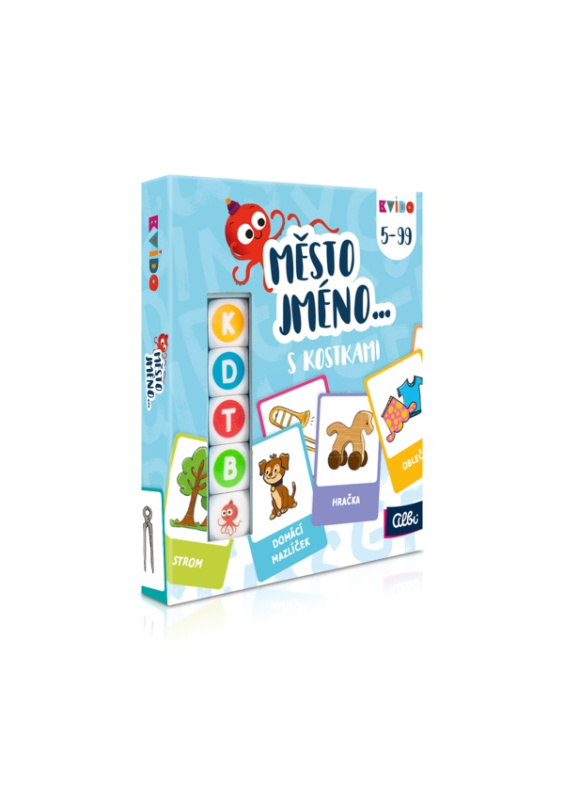 Město, jméno s kostkami - Kvído ALBI