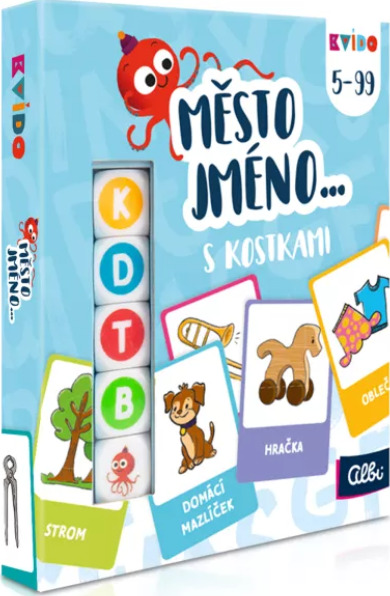 Město, jméno s kostkami - Kvído ALBI