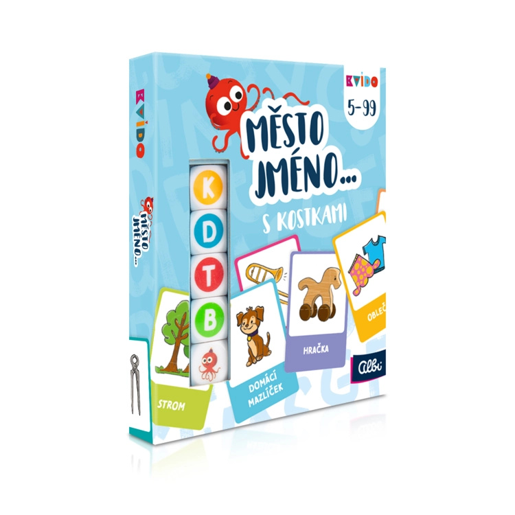 Město, jméno s kostkami - Kvído ALBI