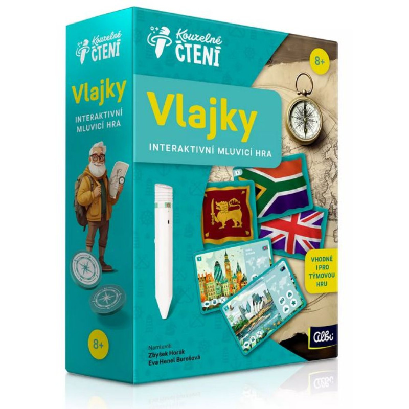 Albi Kouzelné čtení Vlajky