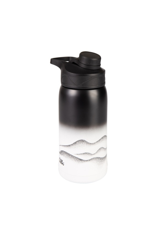 Gradientová termoláhev 600 ml - Černozelené hory ALBI