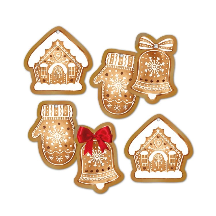 Dárková visačka 6 ks - Pixel zvířátka pro kluky Albi