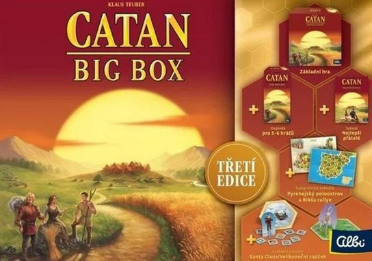 Catan Big Box - třetí edice