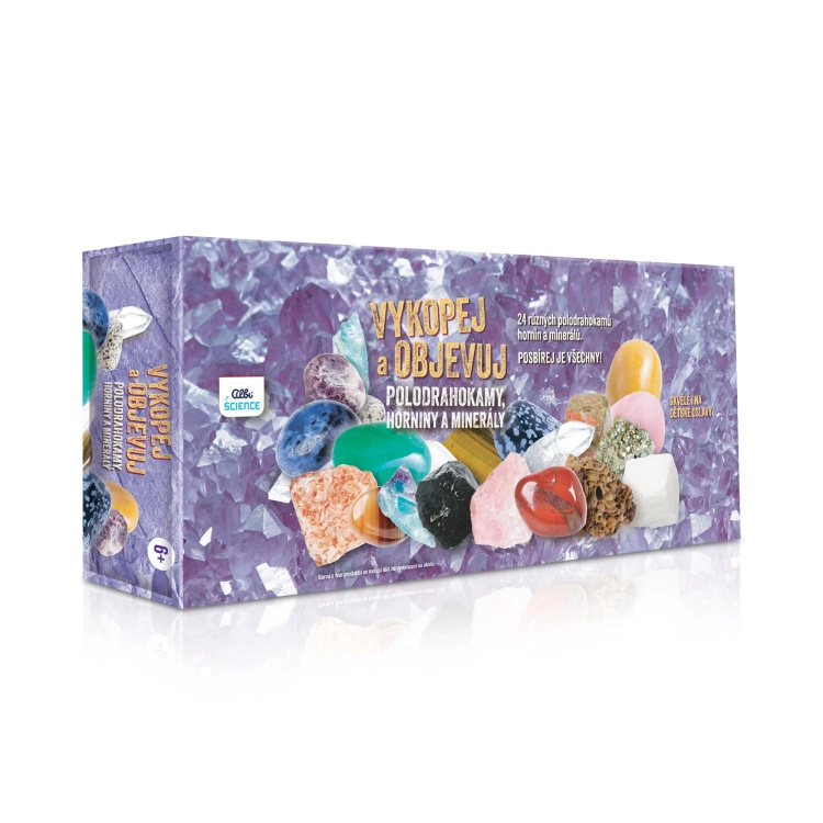 Vykopej a objevuj – minerály Albi Science