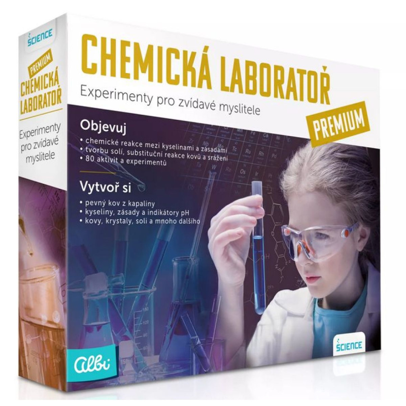 Chemická laboratoř Premium ALBI