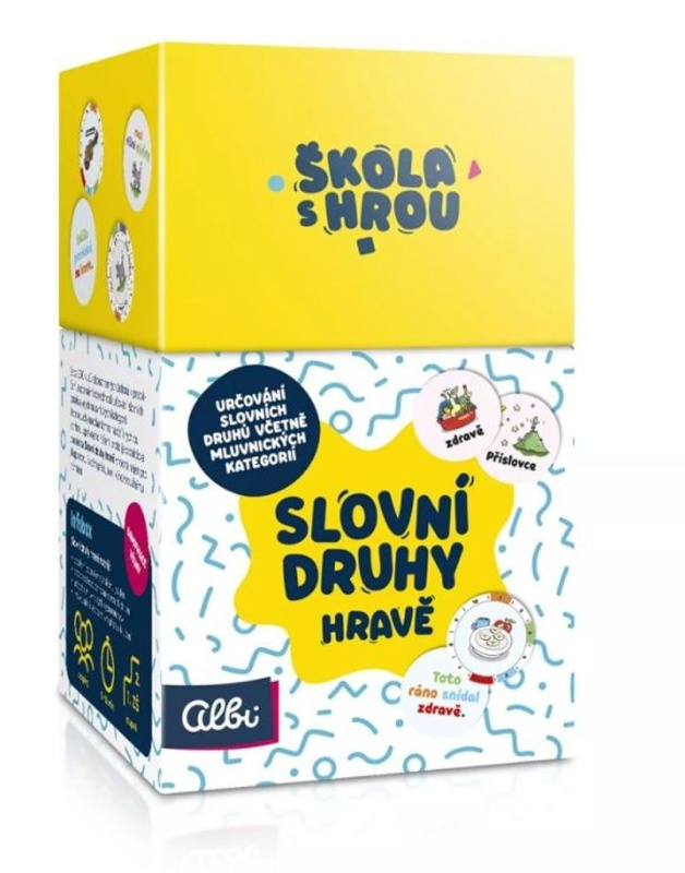 Škola s hrou - Slovní druhy hravě Albi