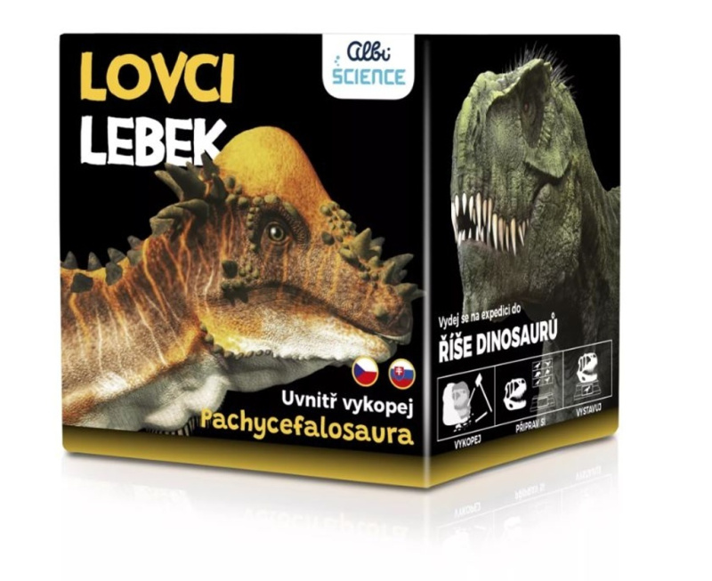 Lovci lebek - Pachycephalosaurus ALBI