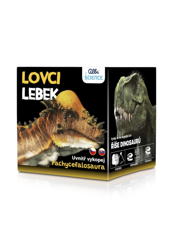 Lovci lebek - Pachycephalosaurus ALBI