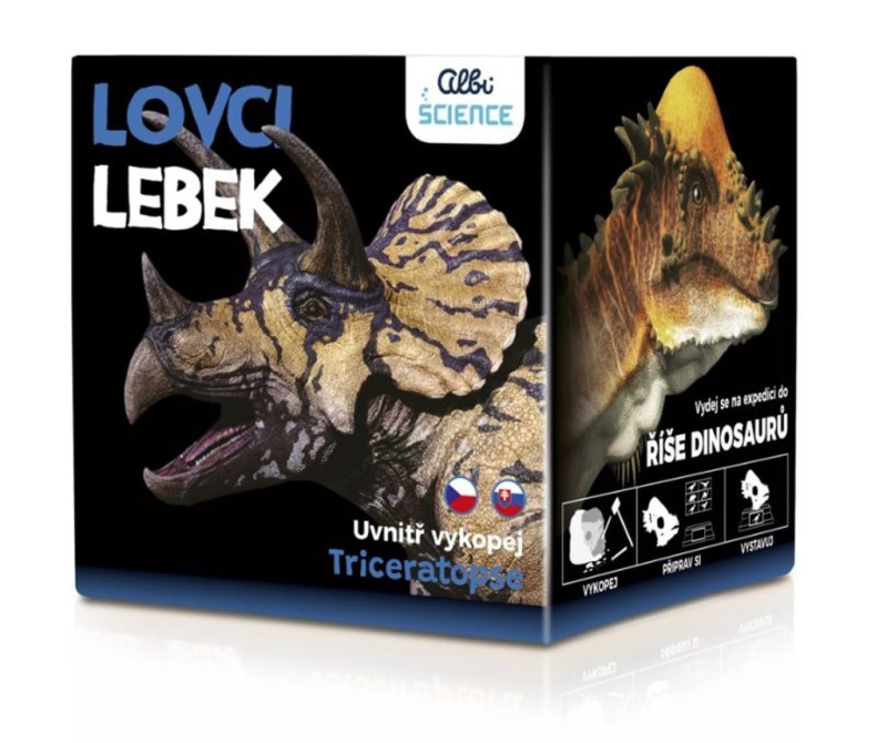 Lovci lebek - Triceratops ALBI