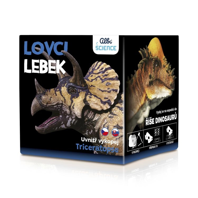 Lovci lebek - Triceratops ALBI
