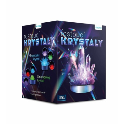 Rostoucí krystaly Albi