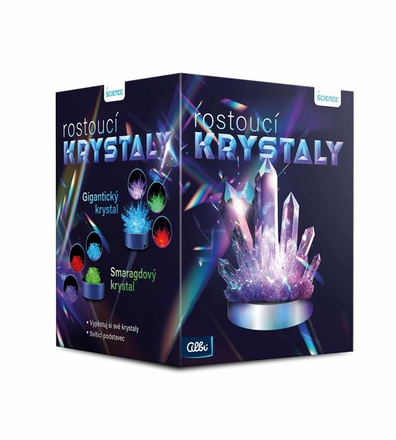 Rostoucí krystaly Albi
