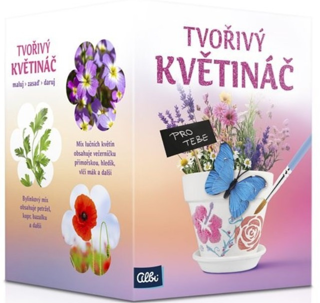 Tvořivý květináč Albi