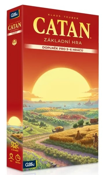 Catan - Rozšírenie pre 5 a 6 hráčov edícia 2025 - Klaus Teuber