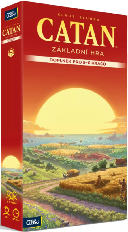Catan - Rozšírenie pre 5 a 6 hráčov edícia 2025 - Klaus Teuber