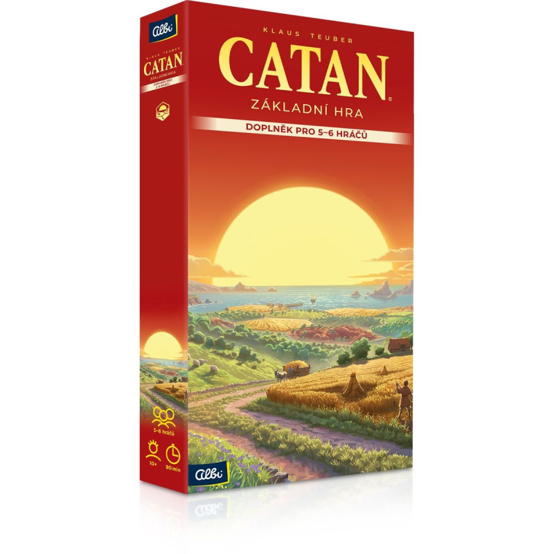 Catan - Rozšírenie pre 5 a 6 hráčov edícia 2025 - Klaus Teuber