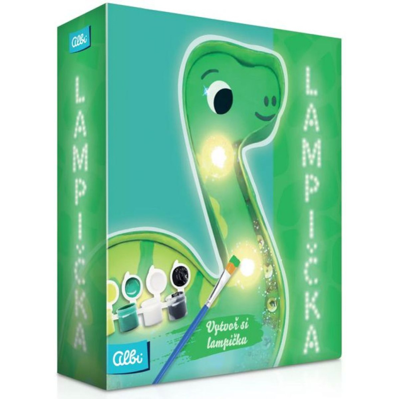 DIY Lampička - Dinosaurus Albi
