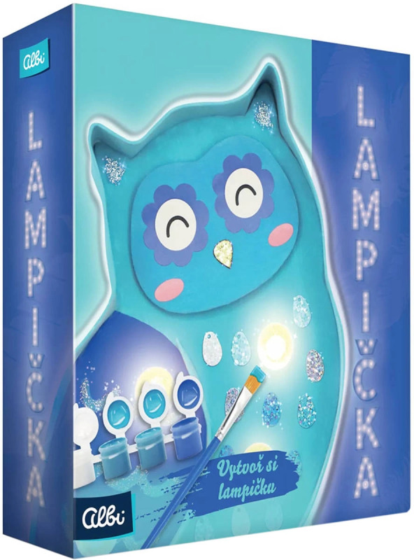 DIY Lampička - Sova Albi