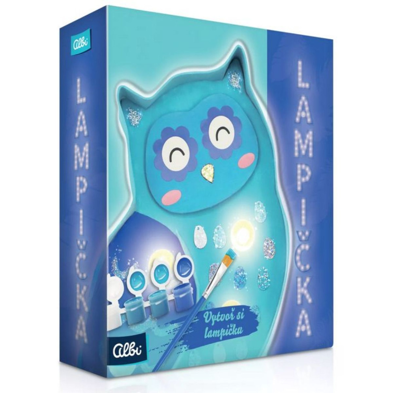 DIY Lampička - Sova Albi