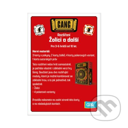 Gang - rozšíření Žolíci Albi