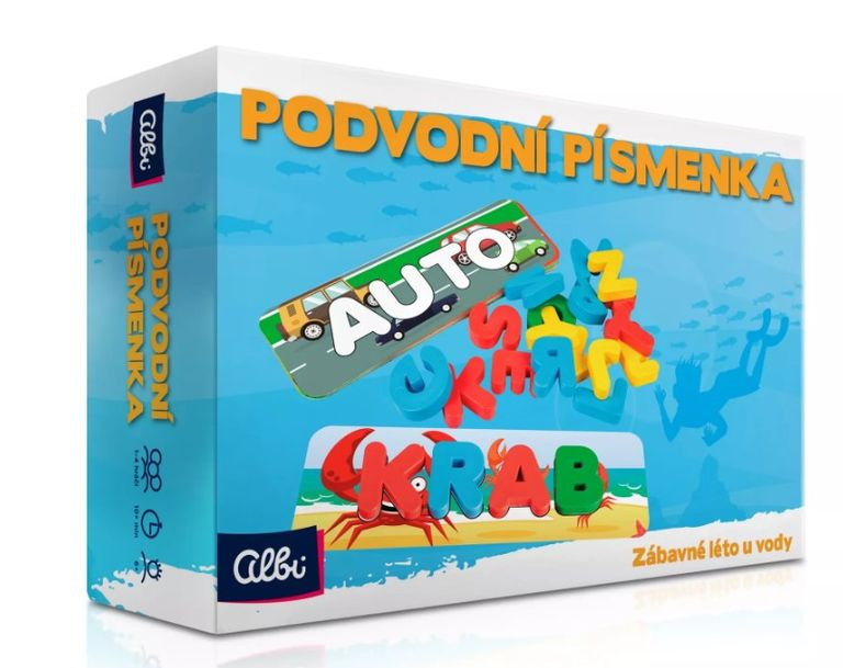 Podvodní písmenka ALBI