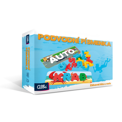 Podvodní písmenka ALBI