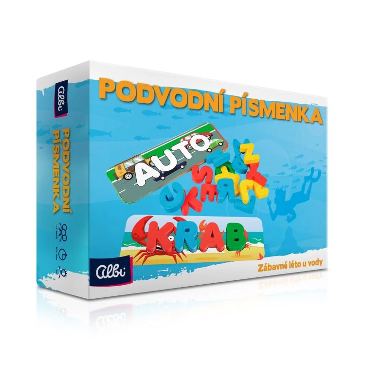 Podvodní písmenka ALBI