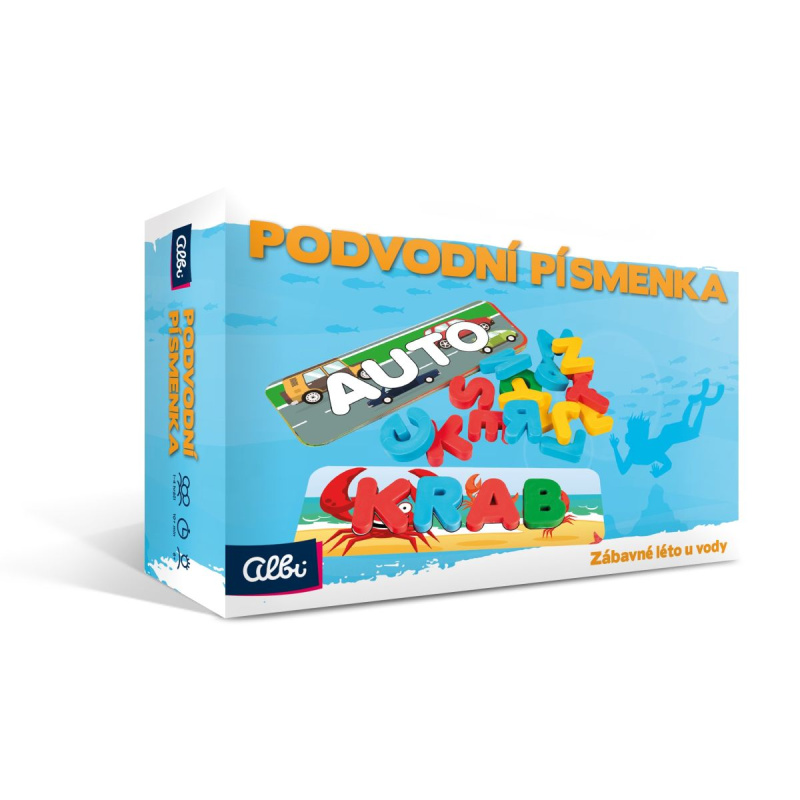Podvodní písmenka ALBI