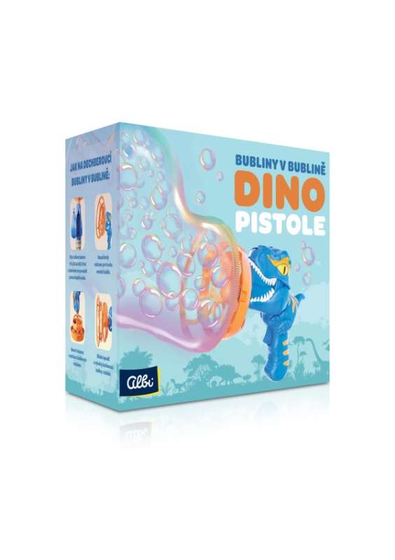 Bublifuk - Dino pistole ALBI