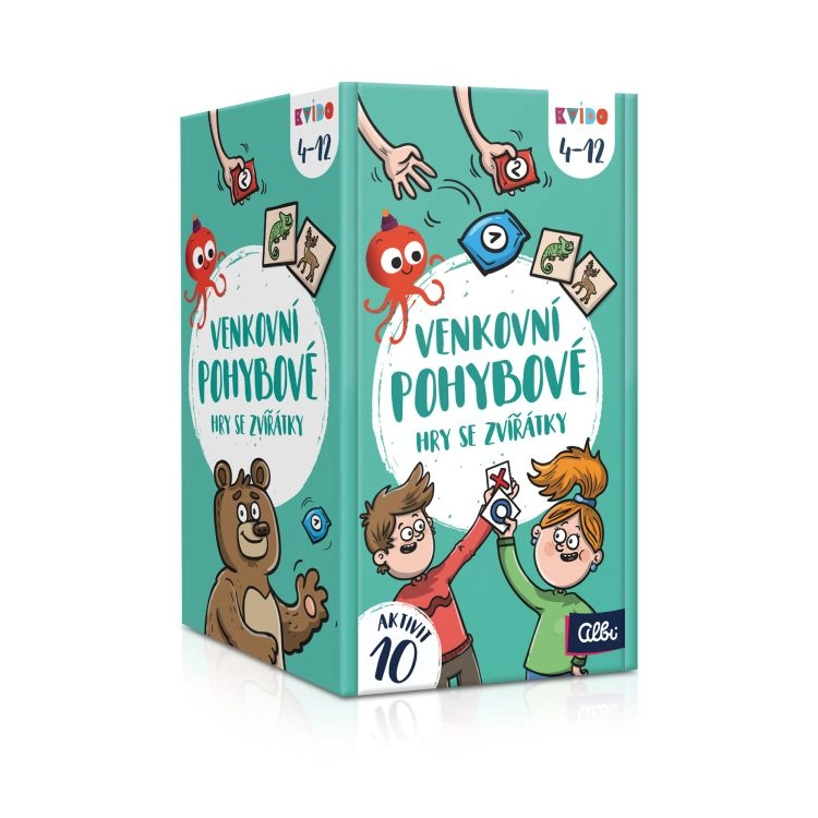 Kvído - Venkovní pohybové hry se zvířátky ALBI