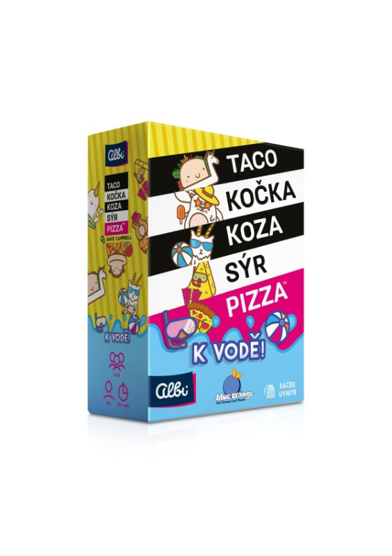 Taco, kočka, koza, sýr, pizza - K vodě Albi