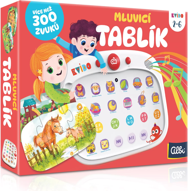 Mluvicí tablík - Kvído Albi