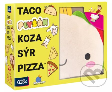 Taco, plyšák, koza, sýr, pizza Albi