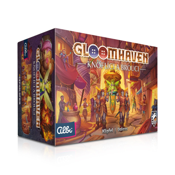 Gloomhaven: Knoflíci a brouci Albi