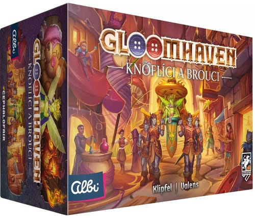 Gloomhaven: Knoflíci a brouci Albi