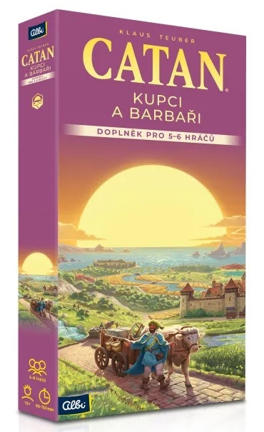Catan - Kupci a barbaři 5-6 hráčů Albi
