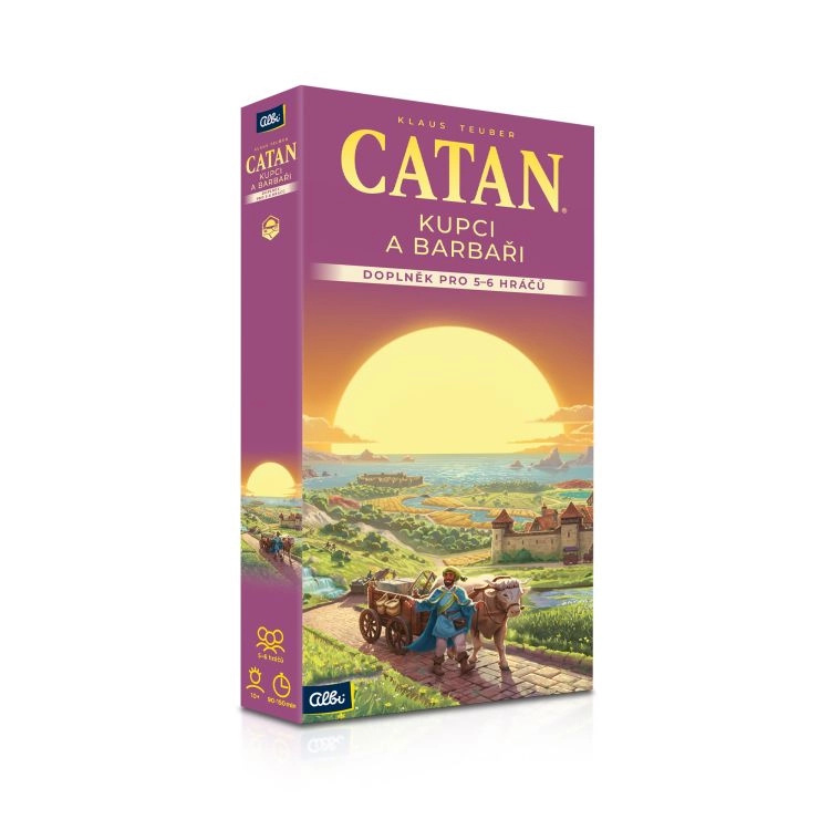 Catan - Kupci a barbaři 5-6 hráčů Albi