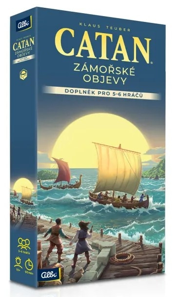 Catan - Zámořské objevy 5-6 hráčů Albi
