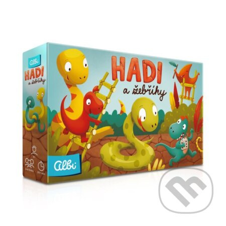 Hadi a žebříky - Dinosauři Albi