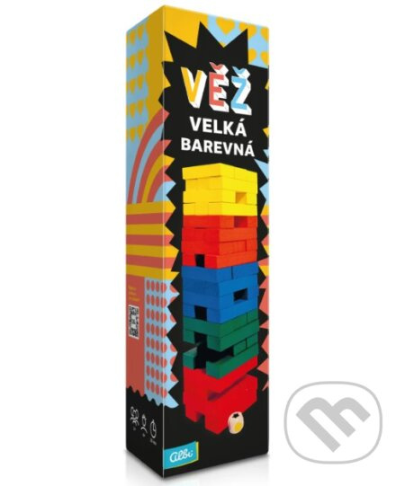 Věž velká barevná s kostkou (design 2026) ALBI