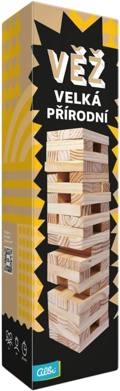 Věž velká přírodní (32 cm design 2026) ALBI