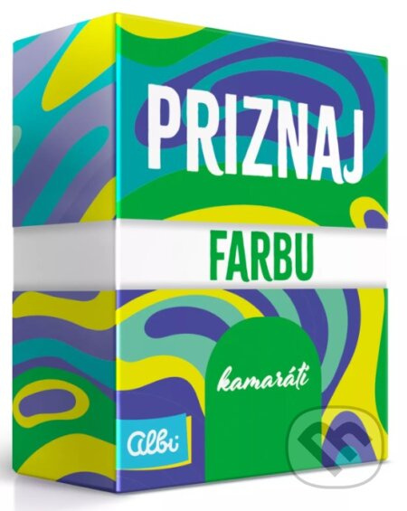 Priznaj farbu - Kamaráti - hra z kategorie Společenské hry