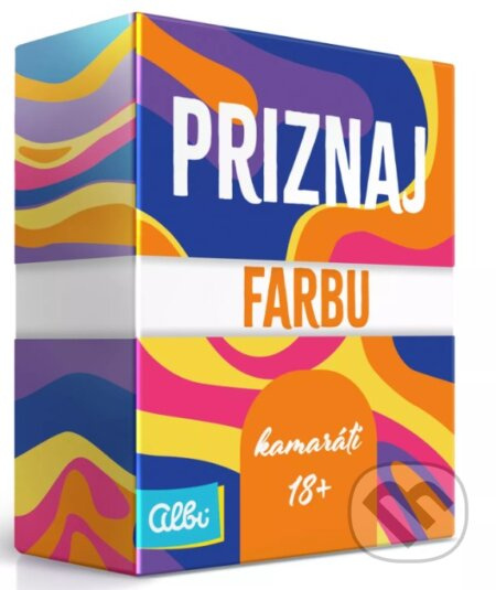 Priznaj farbu - Kamaráti 18+ - hra z kategorie Společenské hry
