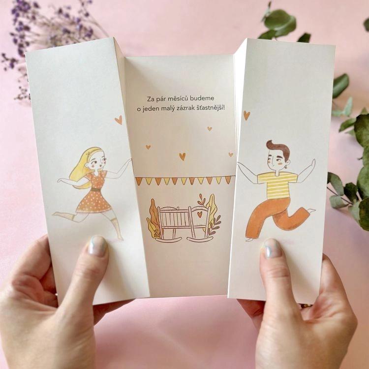 Oznámení - Čekáme miminko Albi