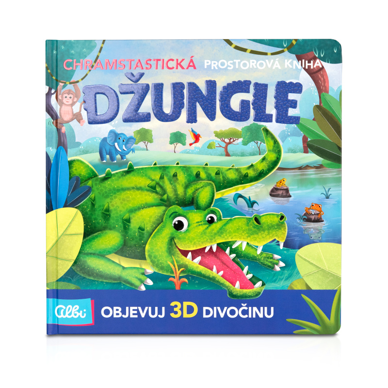 Prostorová 3D kniha - Džungle ALBI