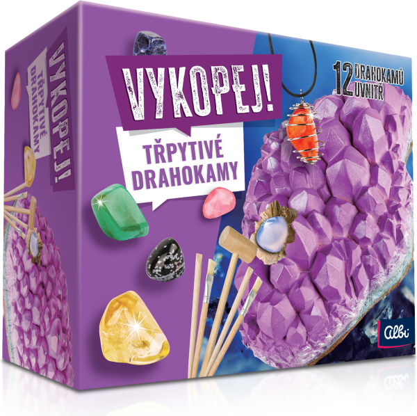 Vykopej! - Třpytivé drahokamy ALBI