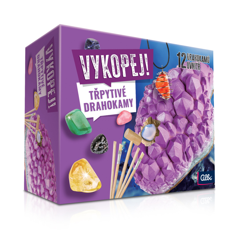 Vykopej! - Třpytivé drahokamy ALBI