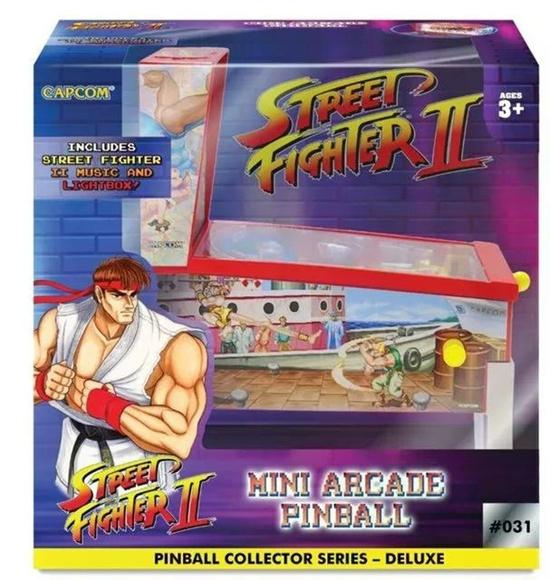 Mini Arcade Pinball - Street Fighter II Albi